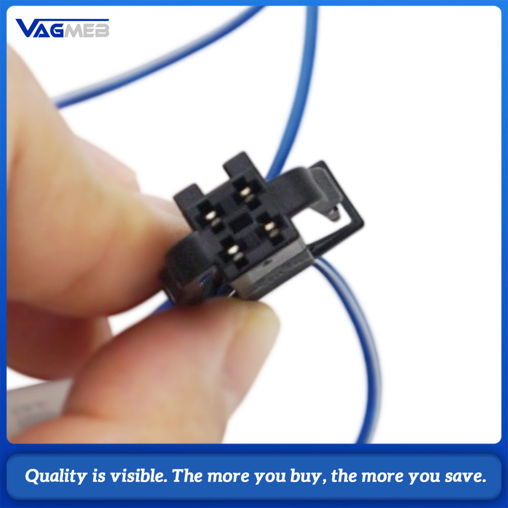 For VW Passat B8 LED Illuminated Outer Door Handle With Wiring Cable, Exterior Door Handle LED Light Car Modification Upgrade Kit