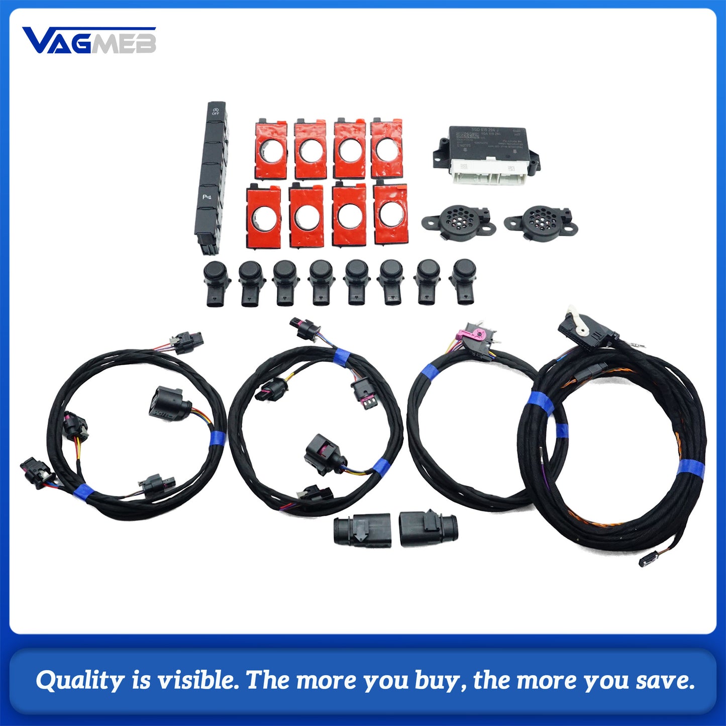 MQB For POLO AW Front and Rear 8K OPS Parking Pilot UPGRADE KIT