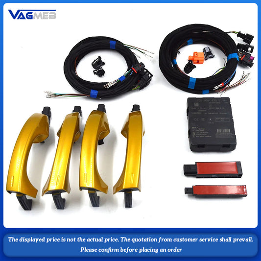 Original For VW Golf mk7 7.5 Golf 7 Golf R GTI Keyless entry and handle kit 4 doors