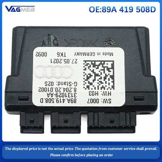 For Audi RS3 RS4 RS5 A3 A4 Q5 A5 S3 Steering wheel module 89A 419 508 D