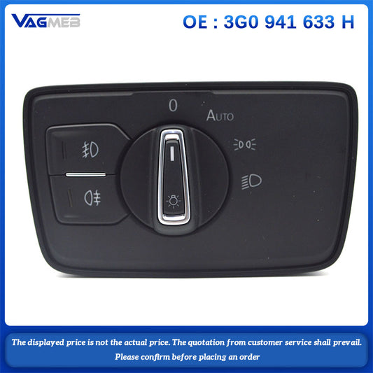 For MQB NEW Passat B8 Auto Head light Sensor Rain Sensors Headlight Switch 3G0 941 633 H