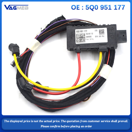 Cars Security Ultrasonic Interior Monitoring Alarm Siren Speaker Horn Motion Sensor For VW Golf 7 MK7 MQB 5Q0 951 177