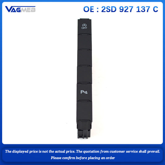 For VW POLO PLA parking radar switch 2SD 927 137 C