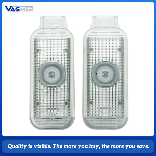 quattro LOGO Premium Aperture Projection Door Light Pair For Audi