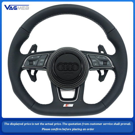 For Audi S logo A4B9  steering wheel