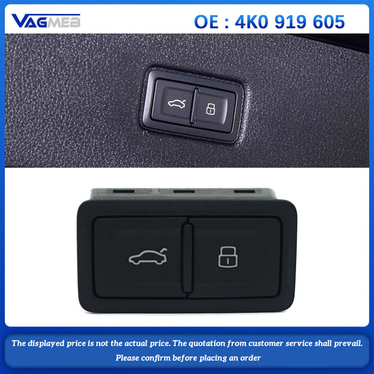 For Audi Q7 Electric tailgate closing button of automobile trunk tailgate switch button 4G0 959 831D