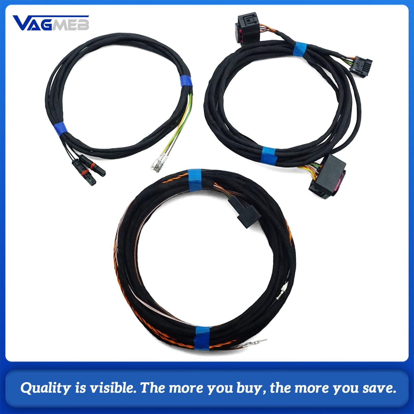 Lane assist Side assist wiring harness for PQ platform PQ Side Assist WirecableHarness For VW Passat B7 CC Golf 6