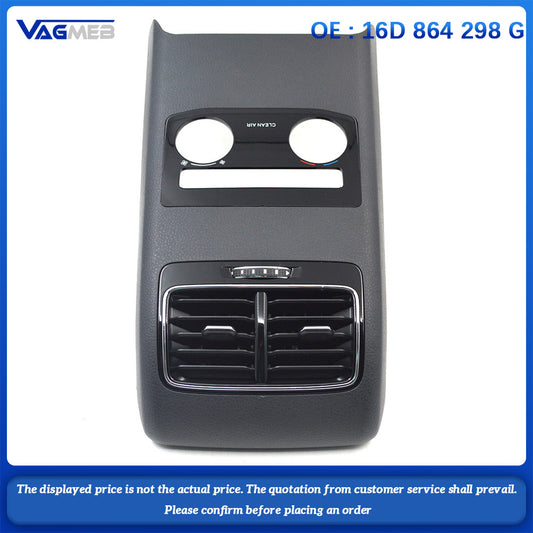 For VW Jetta MK7 19-24 Air-conditioning vent in the rear row of car for the regular version and the high-end version 16D 864 298 G