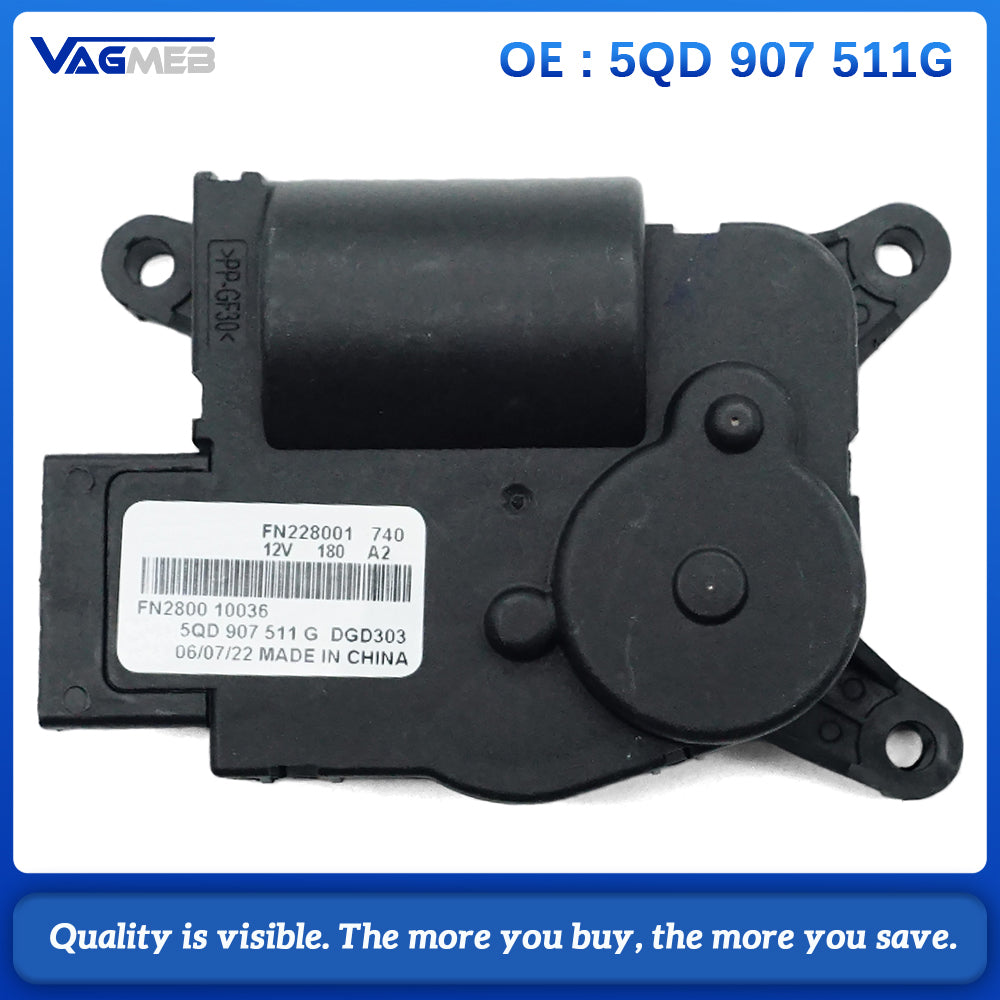 For VW Tiguan Bora POLO Passat CC Tiguan MK2  Golf Skoda Octavia Superb  Kodiaq Touran evaporation box motor Air conditioning air conditioning cycle 5QD 907 511 G