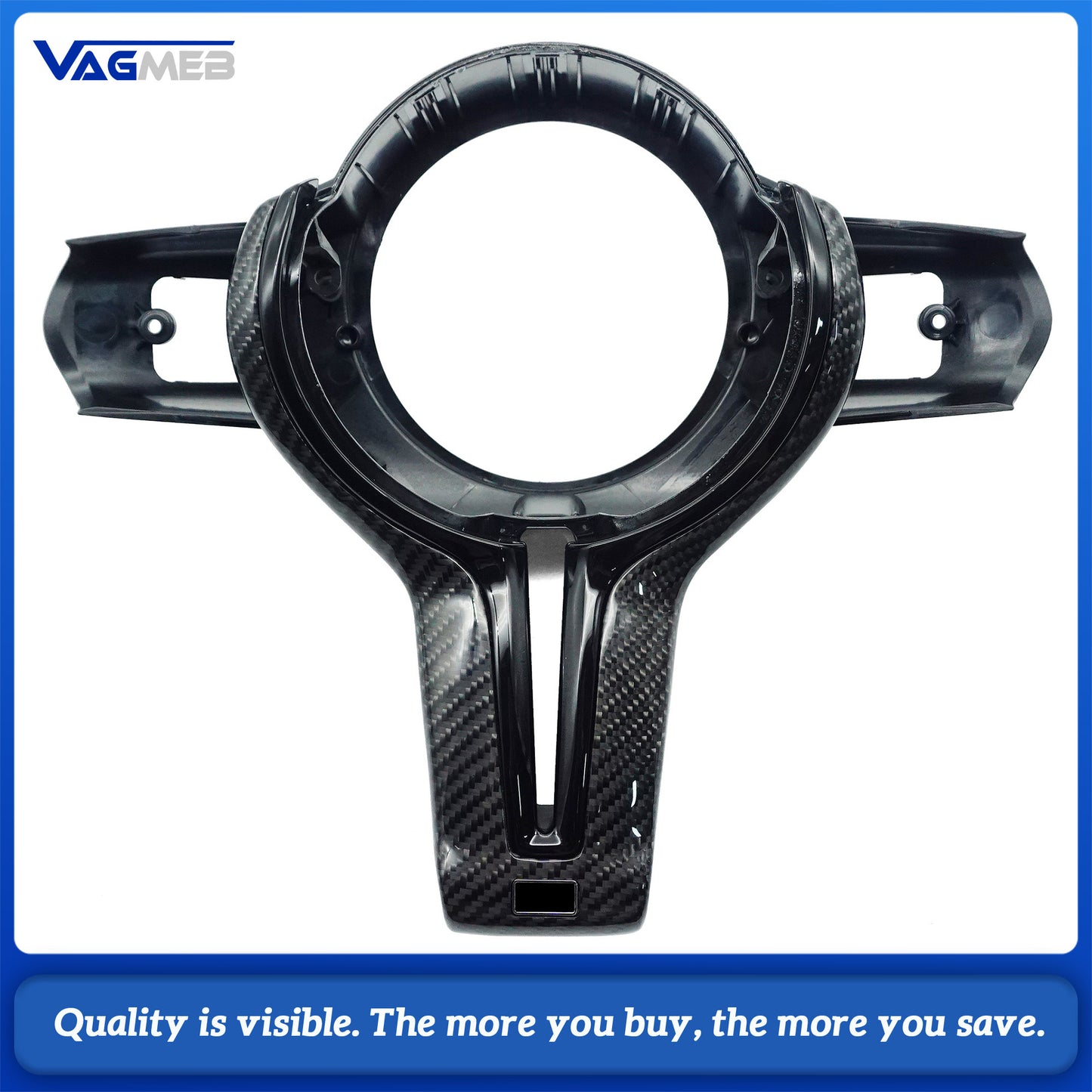 For BMW M Series For BMW Steering Wheel Trim Carbon Fiber F80 F82 F10 F06 F12 F13 F15 F16 M-sport F20 F22 F30 F31 F32 F33 F36