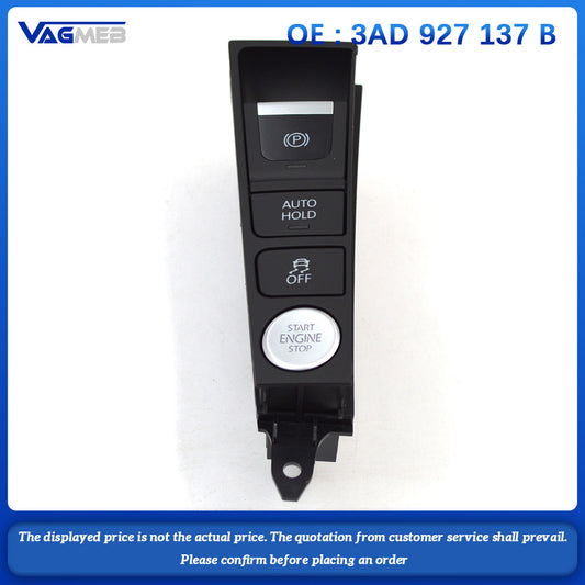Handbrake Button Engine ESP EBP Start Stop Switch Car For VW Passat CC Passat B7 2012 2013 2014 2015 3AD 927 137 B
