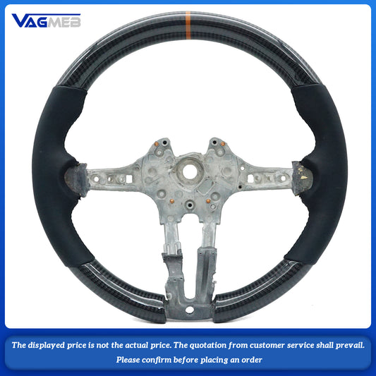 TDD Real Carbon Fiber Car Steering Wheel For BMW M M3 M5 M6 F01 F02 F06 F07 F10 F11 F12 F13 F30 F32 F80 F91 E90 E91 E92