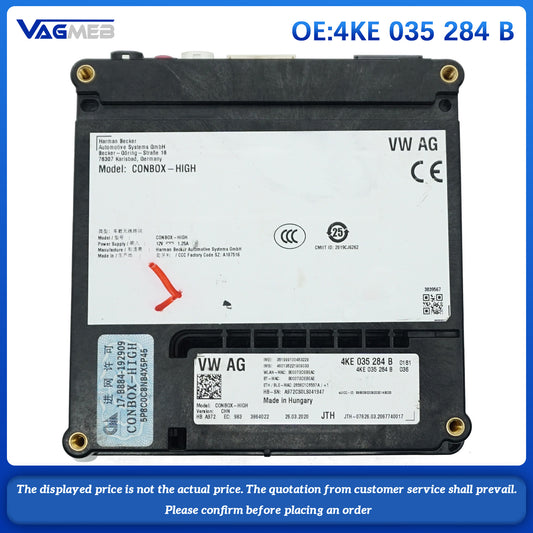 For Audi Q5FY A4 A5 S4 S5 A6L Q8 e-tron 4KE 035 284B