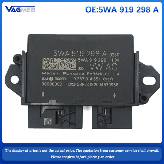 For VW Golf 8 MK8 Caddy, Park Assist Control Module Unit  5WA 919 298A