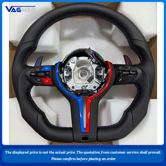 Red style Flame Demon， Steering Wheel For Bmw F30 F10 F31 F20 F25 F22 F36 F33 F32 F80 F82 F11 F18 F01 F90 E90 Steering