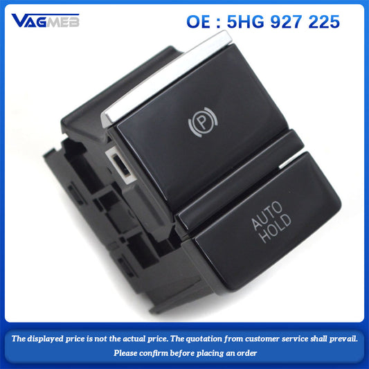 Electronic Handbrake Parking Switch Auto Hold Switch Button for VW Caddy Golf Mk8 2020 2021 2022 2023  5HG 927 225