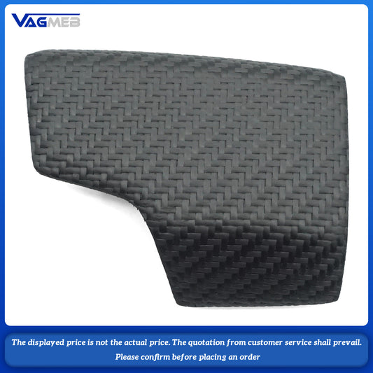 For Audi RS6C8 textured carbon fiber gearshift cover Carbon fibre Gear Shift Knob