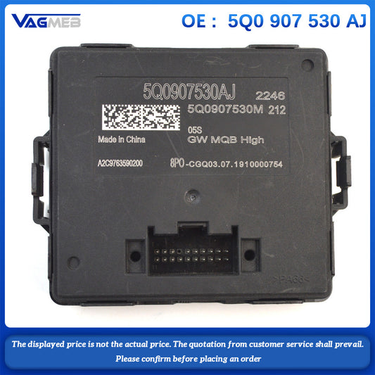 For VW Passat B8 Passat Variant B8 Golf Touran 5T Lamando Audi A3 S3 Skoda Octavia Skoda Superb Leon MQB High Gateway  5Q0 907 530 AJ