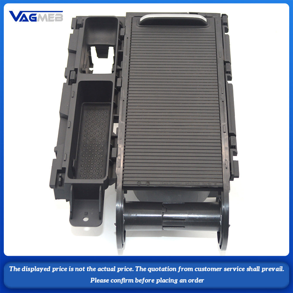 For VW Passat B8 Cupholder Console Cup Holder With Sliding Lid Water cup holder