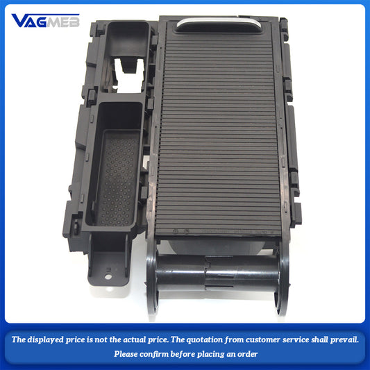 For VW Passat B8 Cupholder Console Cup Holder With Sliding Lid Water cup holder