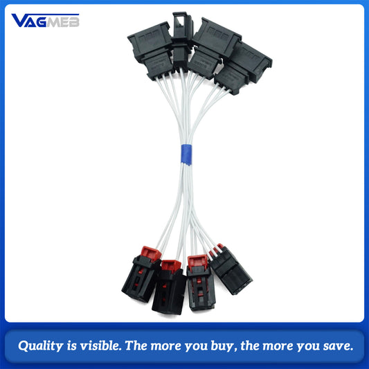 For VW Golf 6 R20 G T I LED Tail Light Rear Lamp Cable Adapter Harness