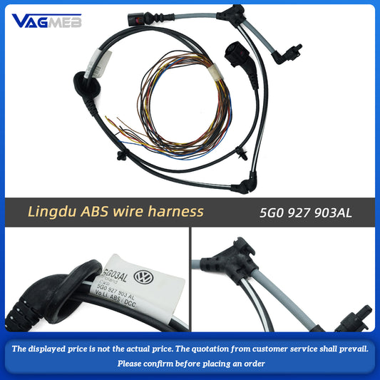 ABS Speed Sensor Wiring Harness For VW Golf Variant Golf  T-Roc Passat Variant B8 Audi Q2 Skoda Karoq Octavia Superb 5G0 927 903AL