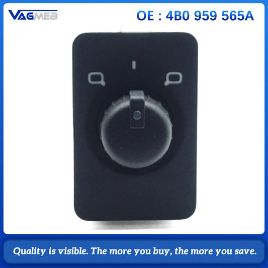 For Audi A6 S6 4B C5 1997-2004 ELECTRIC Side Mirror Switch Control Knob Button 4B0 959 565 A