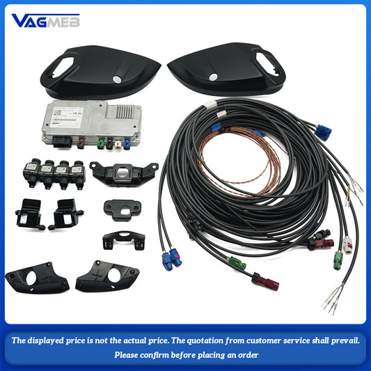 360 Panoramic View Environment Rear Viewer Camera Upgrade Kit For Audi A4 B9（2022-2023）