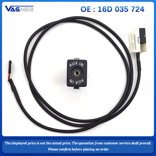 AUX IN For Golf MK6 Passat B7 Jetta AUX Set with 1m Wire 16D 035 724