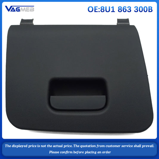 For Audi Q3 2012-2018 Left Driver Side Dash Storage Tray Latch Lock 8U1863300B Black Plastic