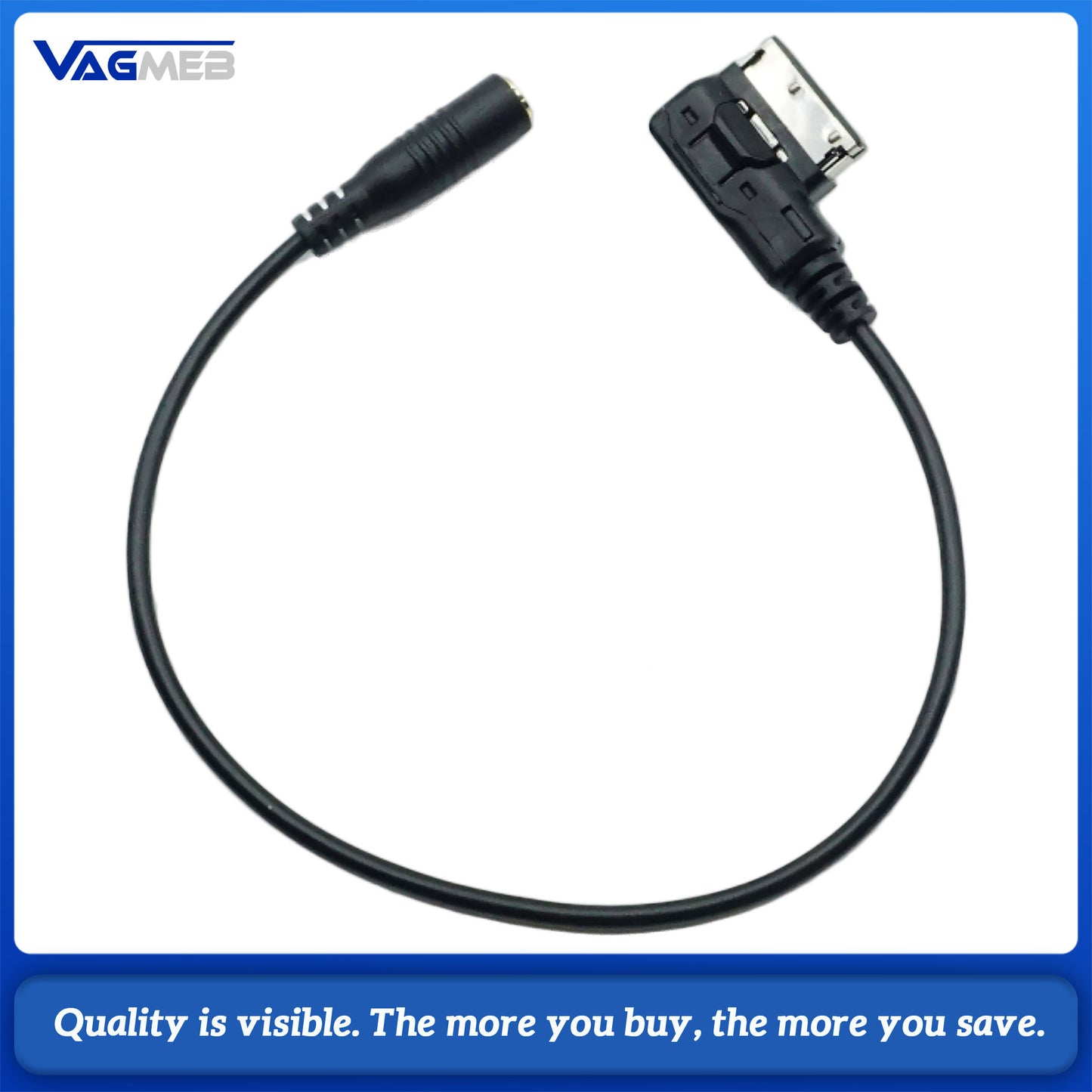 Music Interface Cable Adapter Music Interface USB USB Music Interface AMI MMI AUX MP3 Cable Adapter For VW Audi