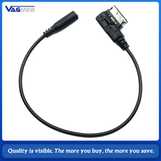 Music Interface Cable Adapter Music Interface USB USB Music Interface AMI MMI AUX MP3 Cable Adapter For VW Audi