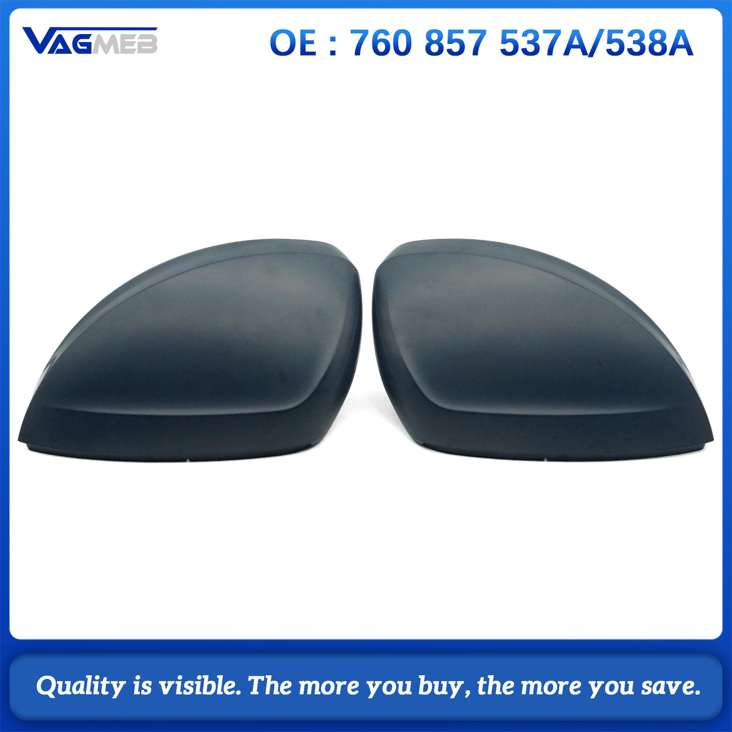 Car Rearview Mirror Cover Trim For Touareg Car Accessories