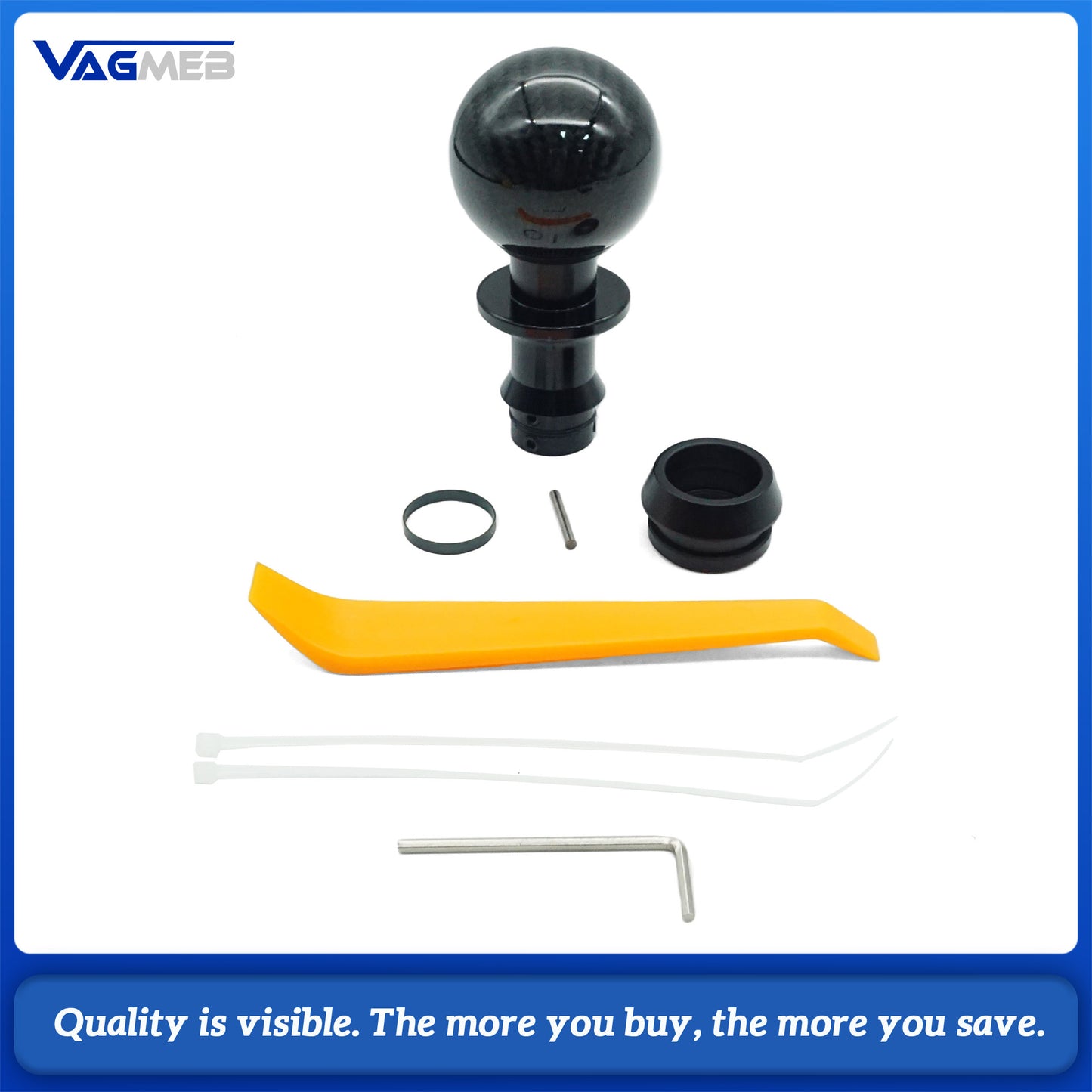 For VW Golf GTI Passat Cool automatic transmission gearshift head modification gearshift head stick lever DSG automatic