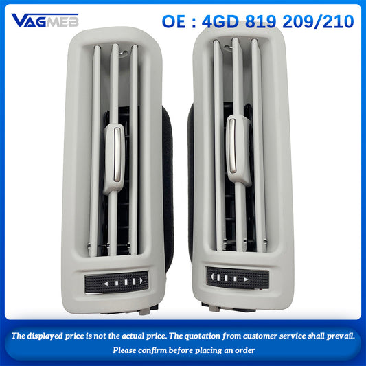 For Audi A6 A7 A-Pillar Interior Air Vent Duct HVAC Heater Vent Grille 4GD 819 209 210