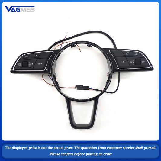 For Audi A3 Multifunctional Steering Wheel Button Key Frame