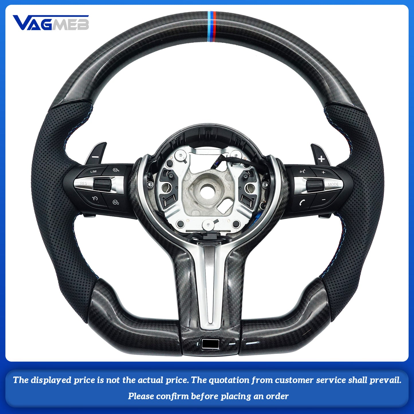 Hot Sell High Quality Carbon Fiber Steering Wheel for BMW F87 F82 F83 Steering Wheel M3 Model