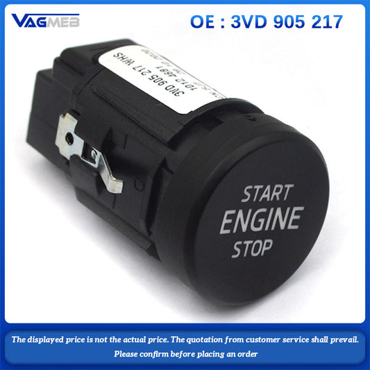 Car engine one key start button switch For Skoda Koraq Kodiaq Octavia Superb 3VD 905 217