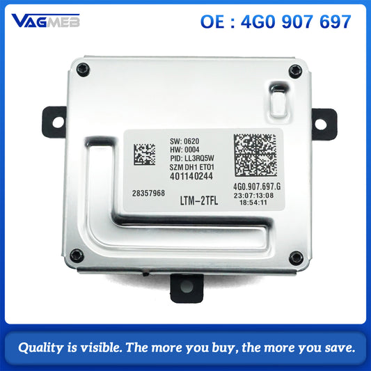 Headlight Controller LED Driver Module DRL Control Unit For Audi A4 A5 S5 A6 A8 Q3 Q5 RS5 RS6 TT 4G0 907 697G