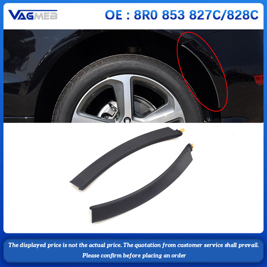 For Audi Q5 Rear Bumper Wheel Eyebrow Decorative Guard 8R0 853 827C828C