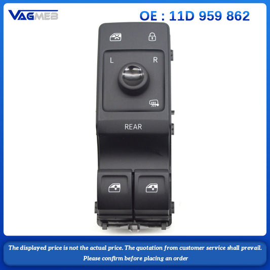 For VW MEB ID3 ID.3 2022-2025 Driver's lifting switch assembly  11D 959 862 ZWK