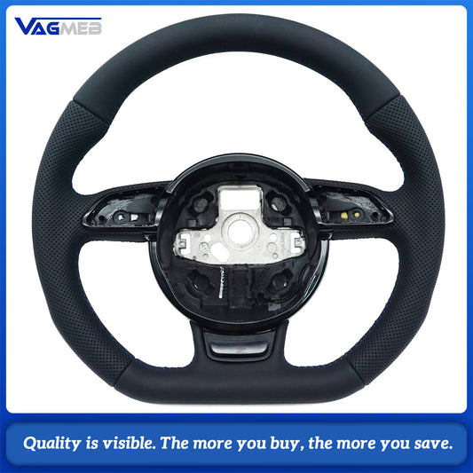 Automotive and spare parts steering system steering wheel and accessories For Audi A3 A4 A5 S5 Q3 Q5 SQ5 leather steering wheel