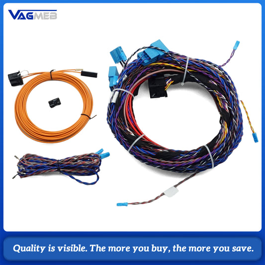 For BMW E60 5 Series LCI Logic 7 Car Audio Upgrade Wiring Harness Kit