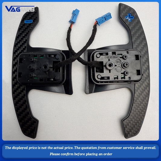Shift Paddles for BMW F10 F20 F30 E70 E90 F32 G F Series Universal Steering Wheel Accessories Carbon Fiber Texture Auto Parts