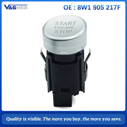 8W1 905 217F Engine Start Stop Switch Push Button For Audi A4 B9 A5 Q5 2017-2023
