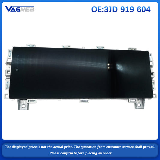 For VW Passat B9 Passenger Co-Pilot Multimedia Screen HD Screen Monitor  3JD 919 604