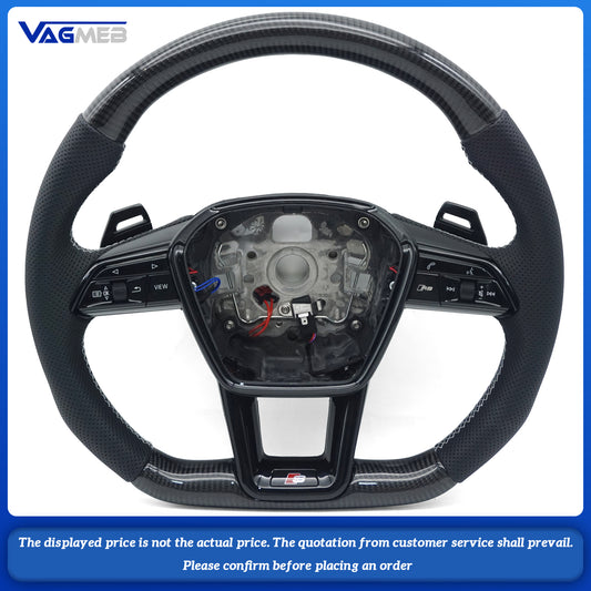 For Audi S Logo A6C8 Steering Wheel With heating