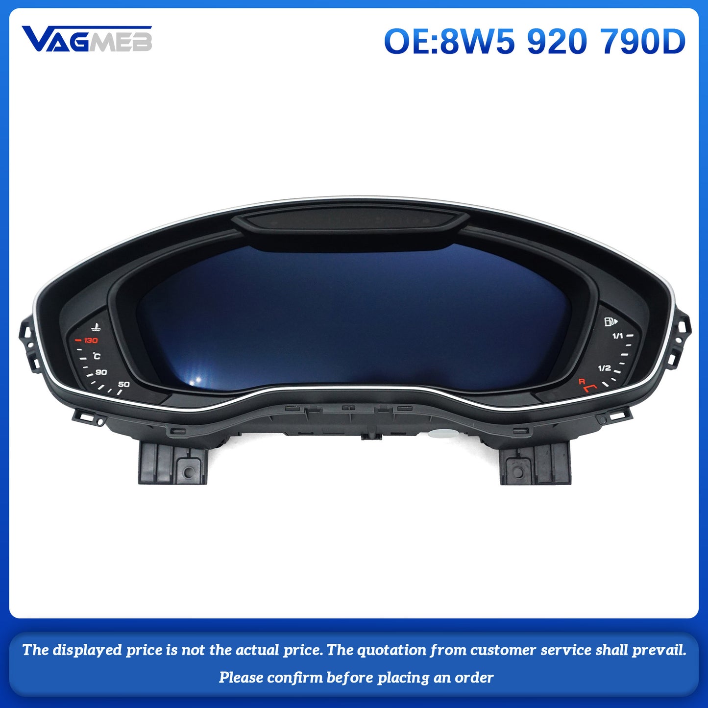 For Audi A3 A4 A6 Q5 Q7 2014-2020 Instrument  8W5 920 790D