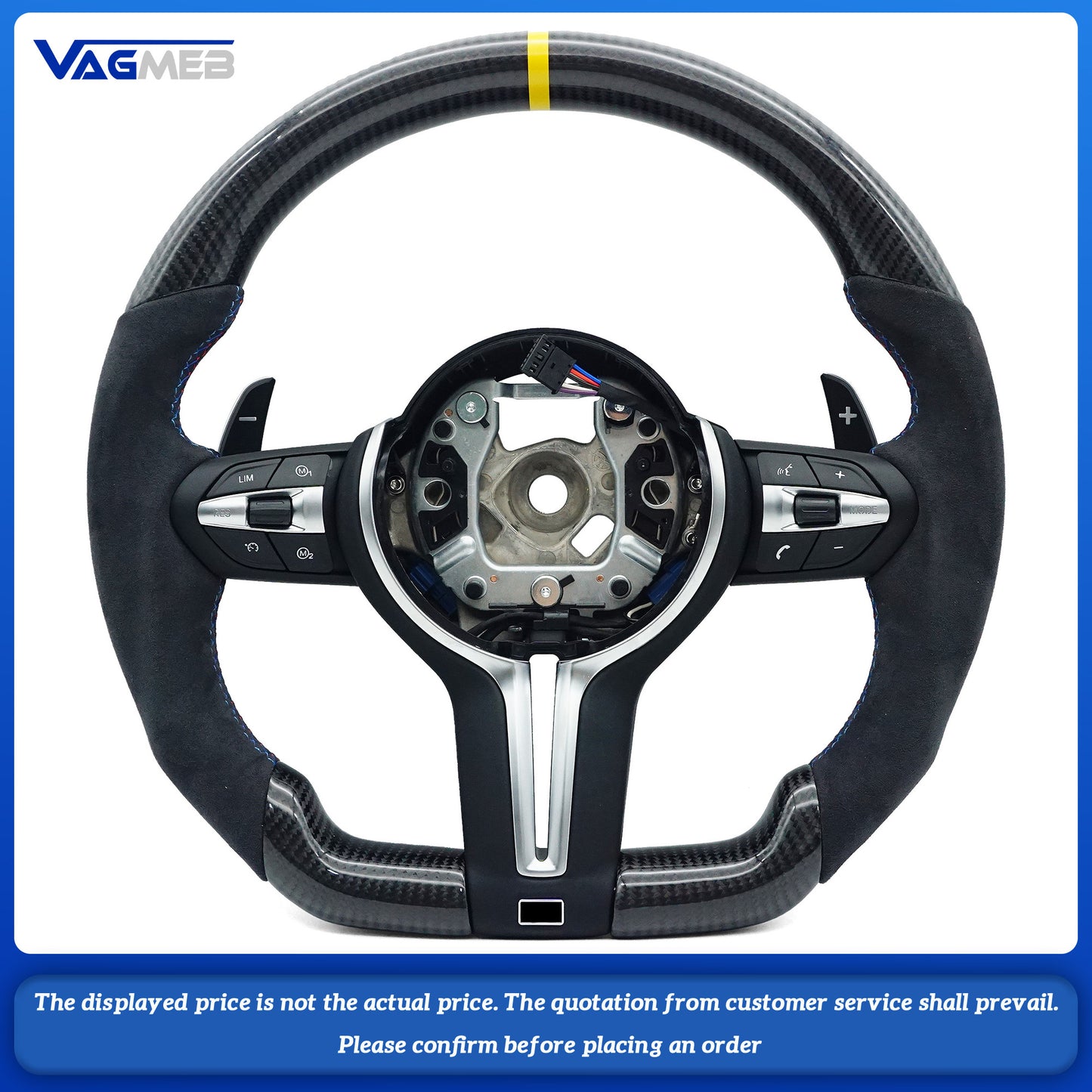 Steering Wheel for BMW 10 F11 F20 F21 F22 F25 F30 F31 F32 F33 F34 F36 F01 F06 F07 F12 F13 M3 M5