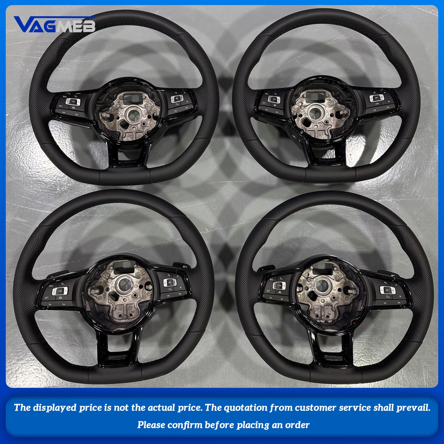For vw Passat Tiguan Golf 7, 7.5,Mk7, polo RGTI 7th generation sports Steering Wheel